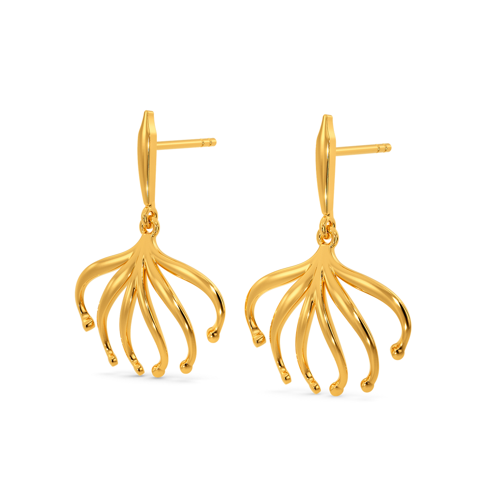 Ocean Trove Gold Earrings