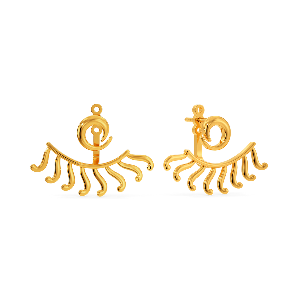 Ocean Trove Gold Earrings
