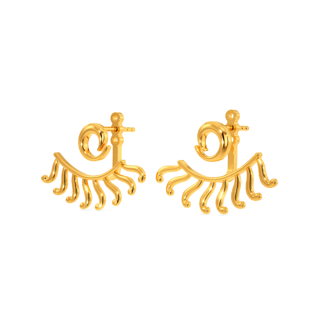 Ocean Trove Gold Earrings