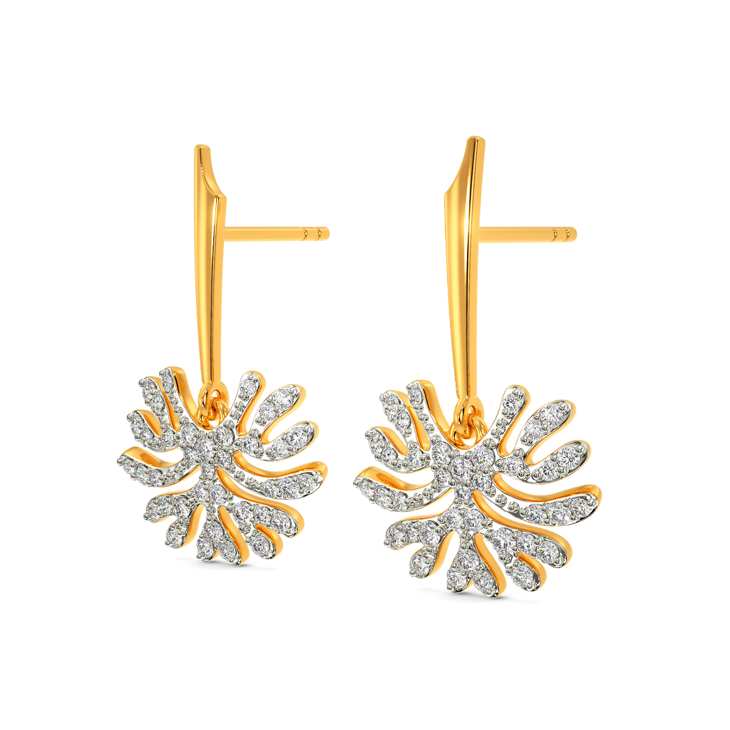 Ocean's Song Diamond Earrings