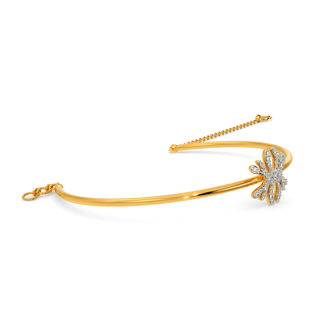 Ocean's Song Diamond Bangles