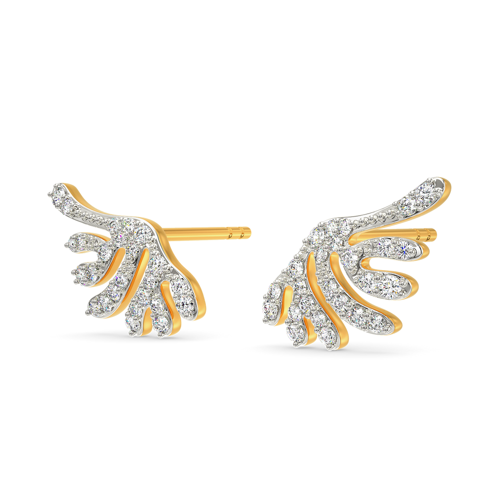 Ocean's Song Diamond Earrings