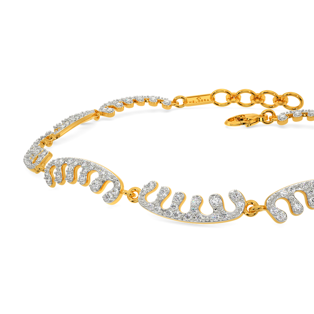 Aquamarine Diamond Bracelets