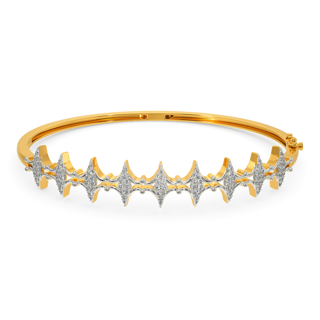 Dreamin Of The Ocean Diamond Bangles