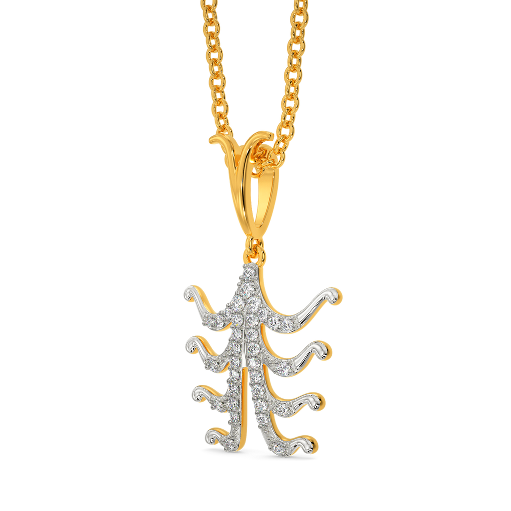 Ocean Love Diamond Pendants