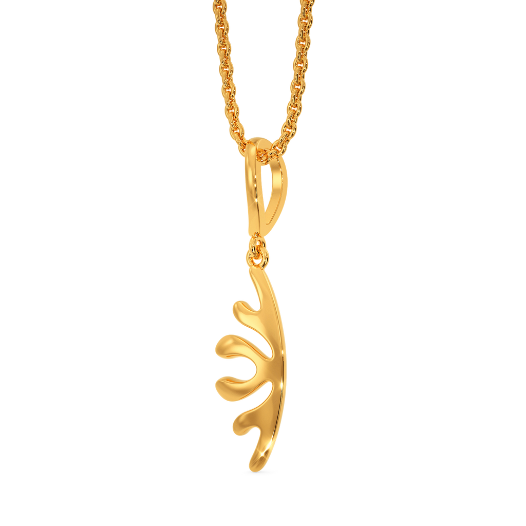 Ocean Like Gold Pendants