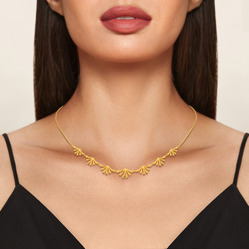 Ocean Play Gold Necklaces