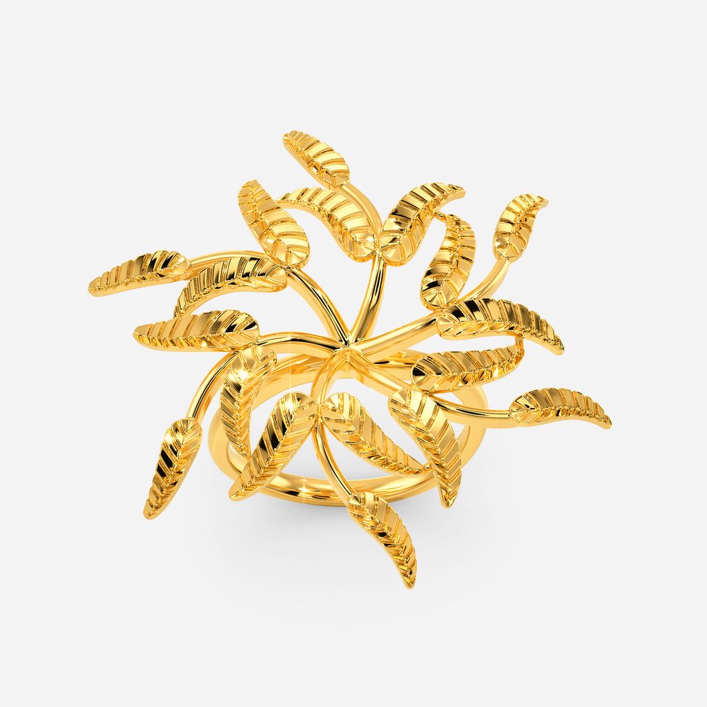 Wreath Of Twines Gold Rings image