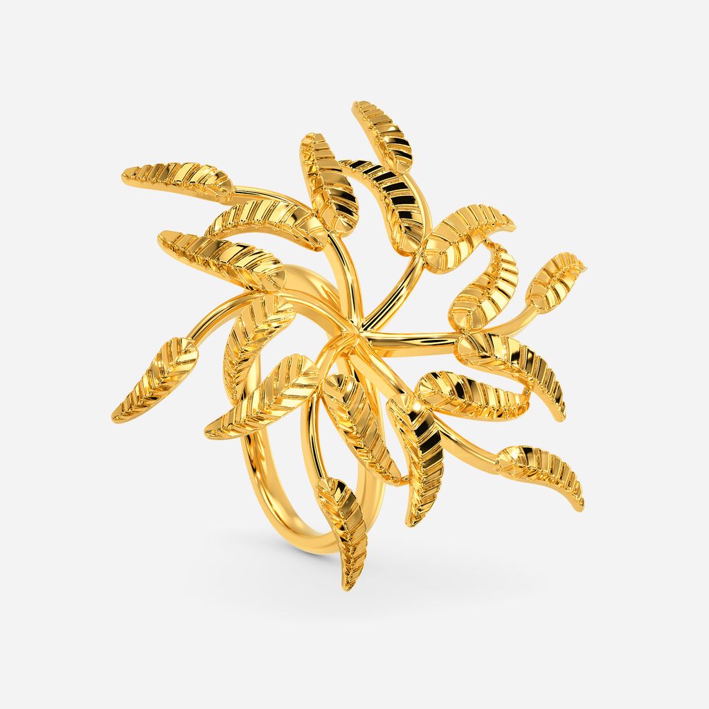 Wreath Of Twines Gold Rings image