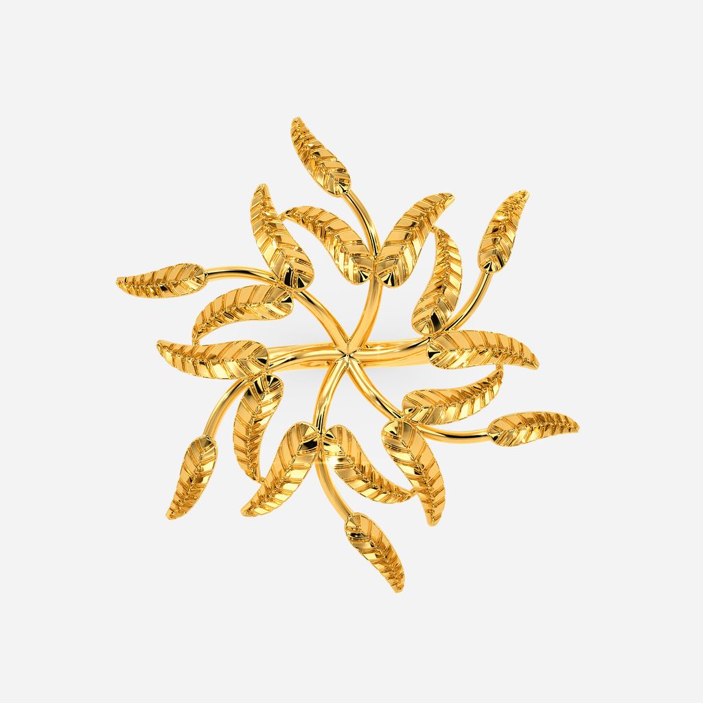 Wreath Of Twines Gold Rings image