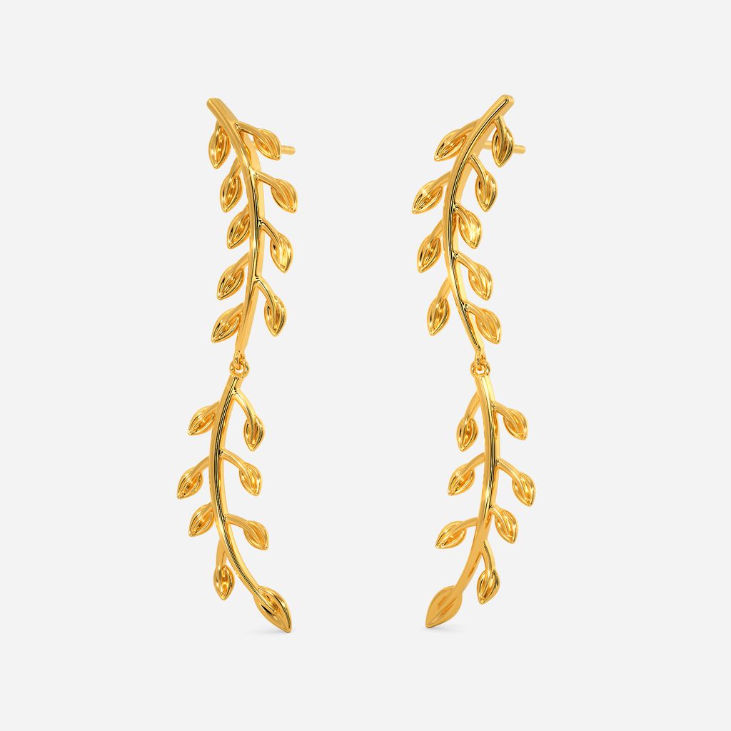 Greek Chic Gold Earrings