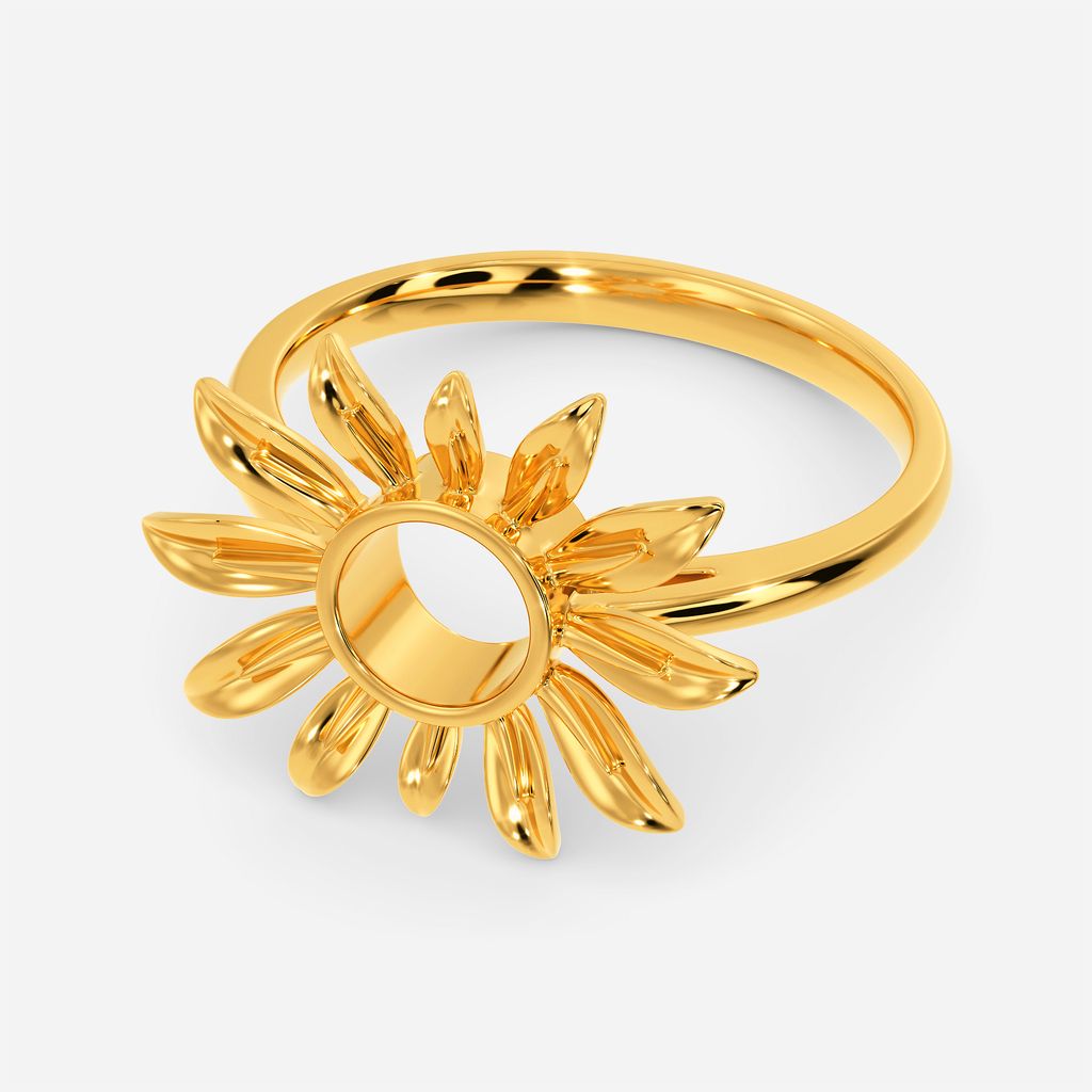 Vines of Greece Gold Rings alternate view 2