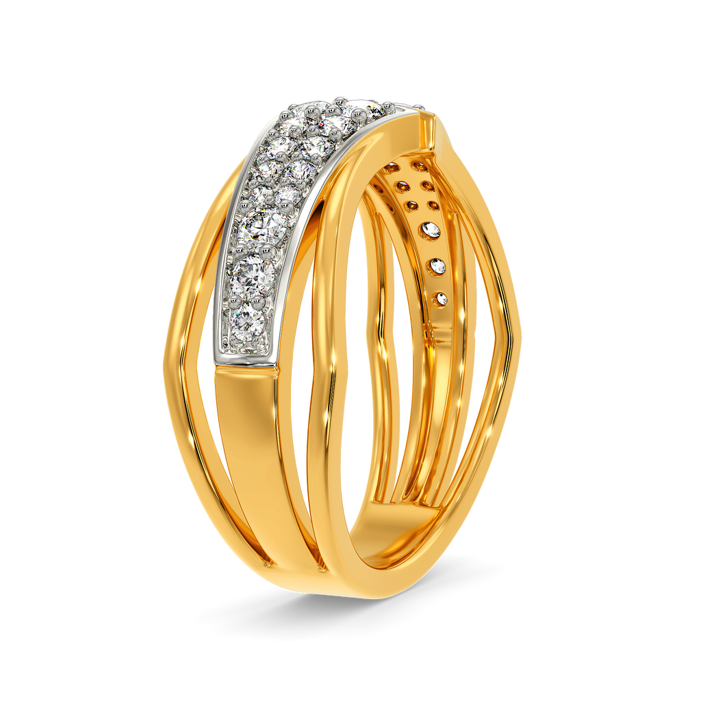 Rugged Party Diamond Rings image