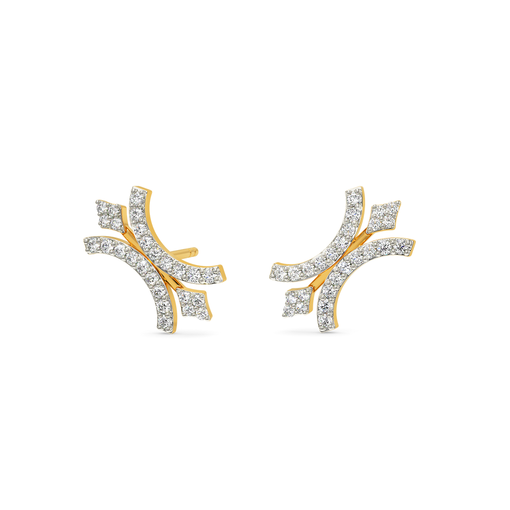 Whimsy Boho Diamond Earrings