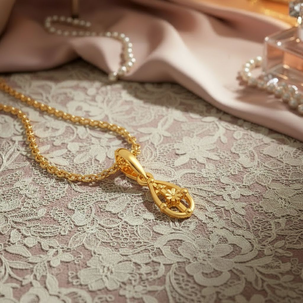 Lace Reimagined Gold Pendants