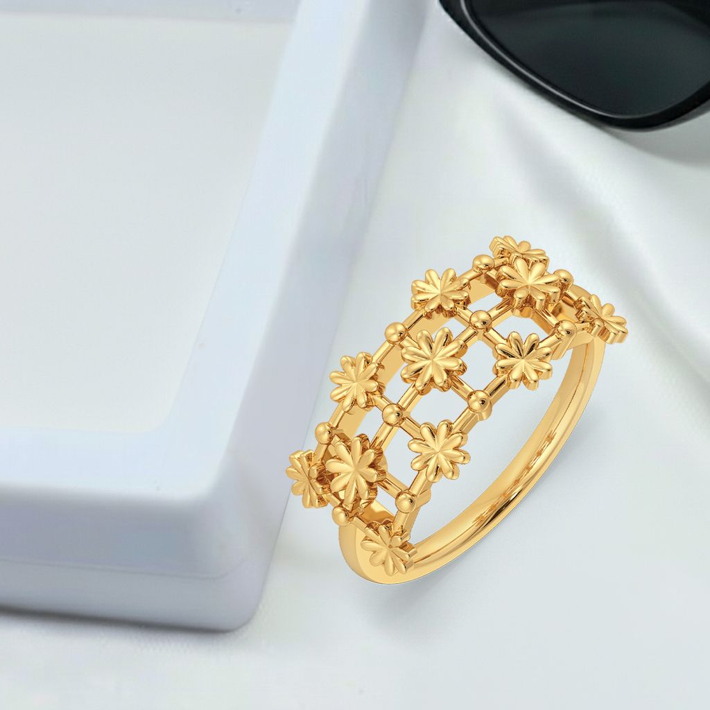 Lace Obsessed Gold Rings image