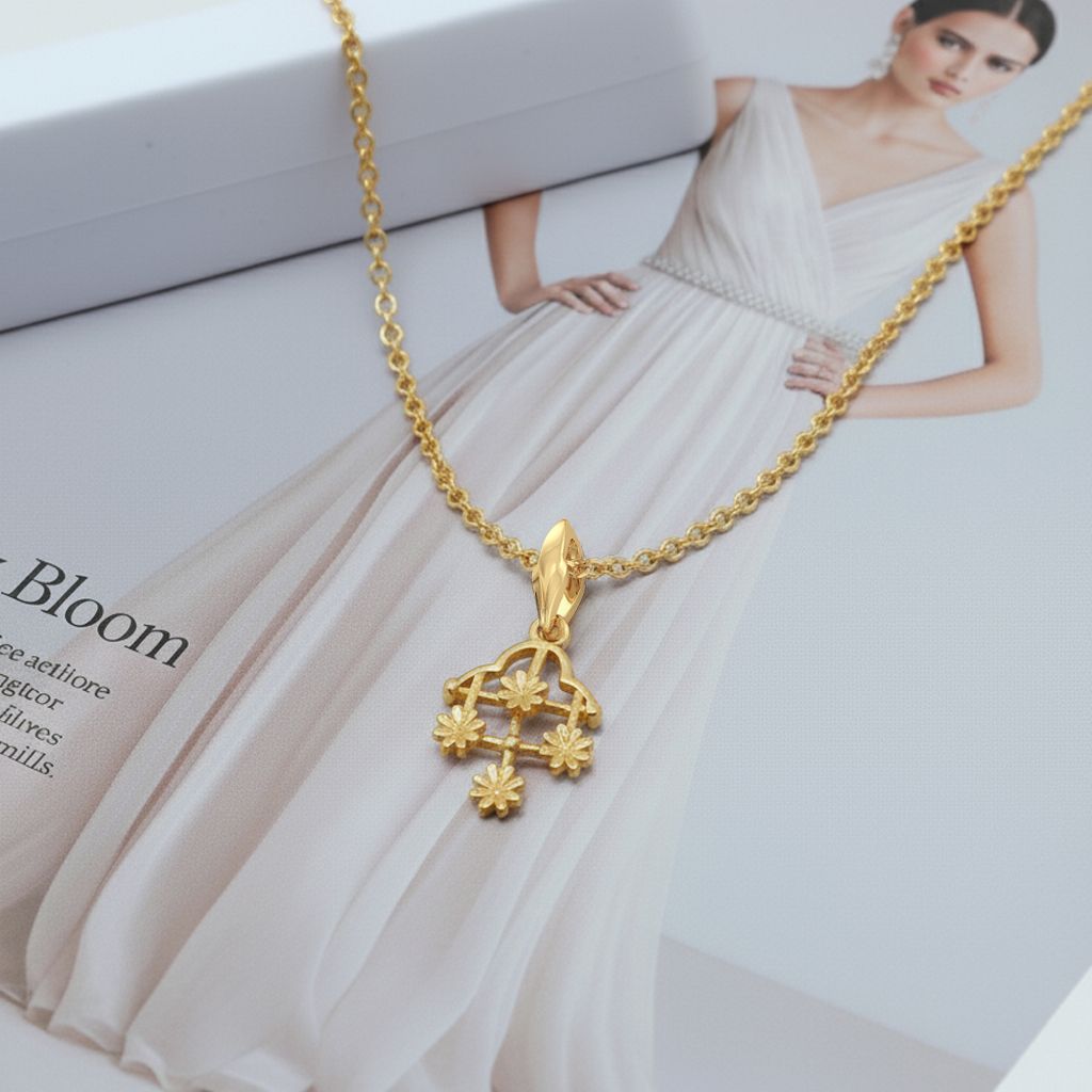 Lace Obsessed Gold Pendants