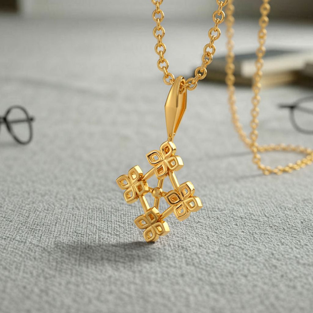 Wear Like Lace Gold Pendants