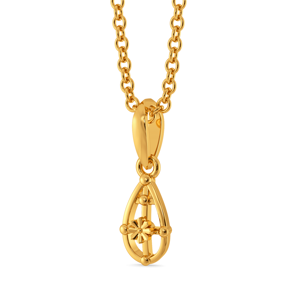 Lace Reimagined Gold Pendants