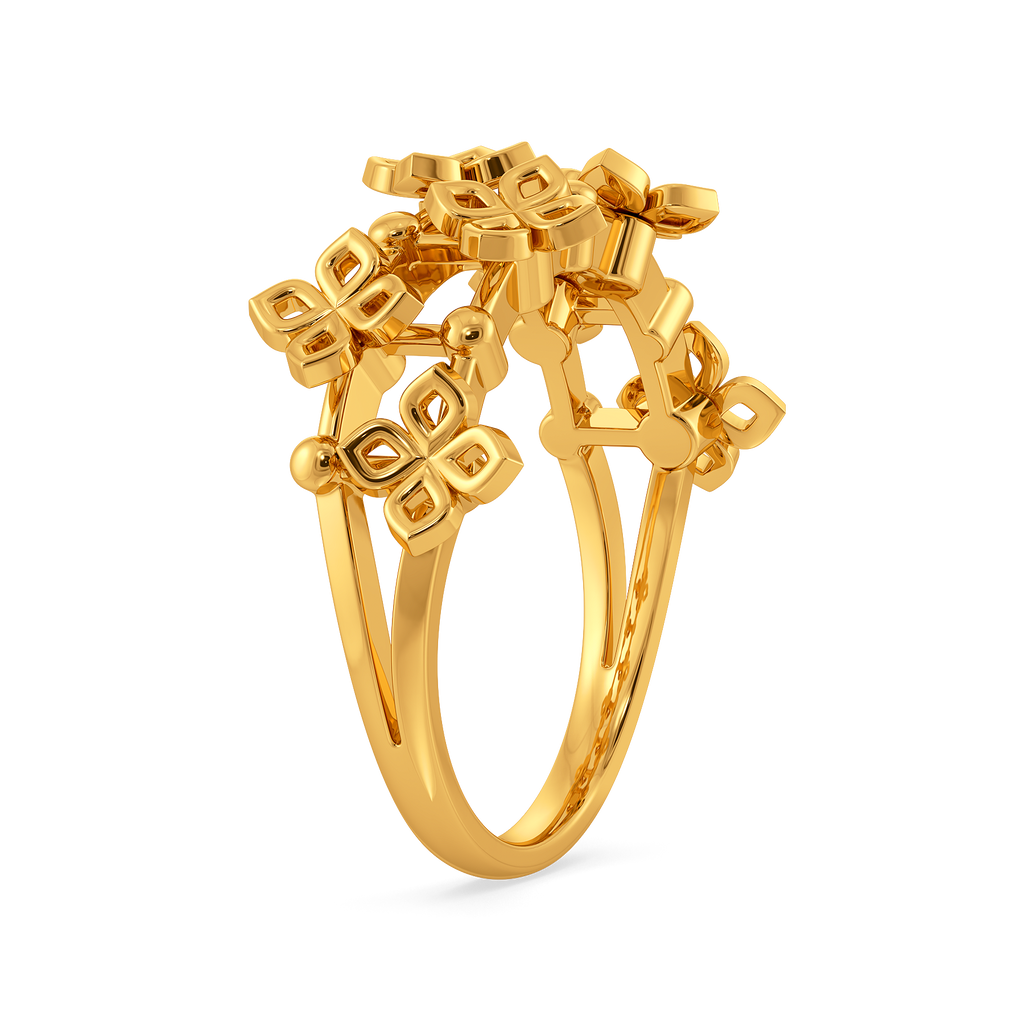 Wear Like Lace Gold Rings image