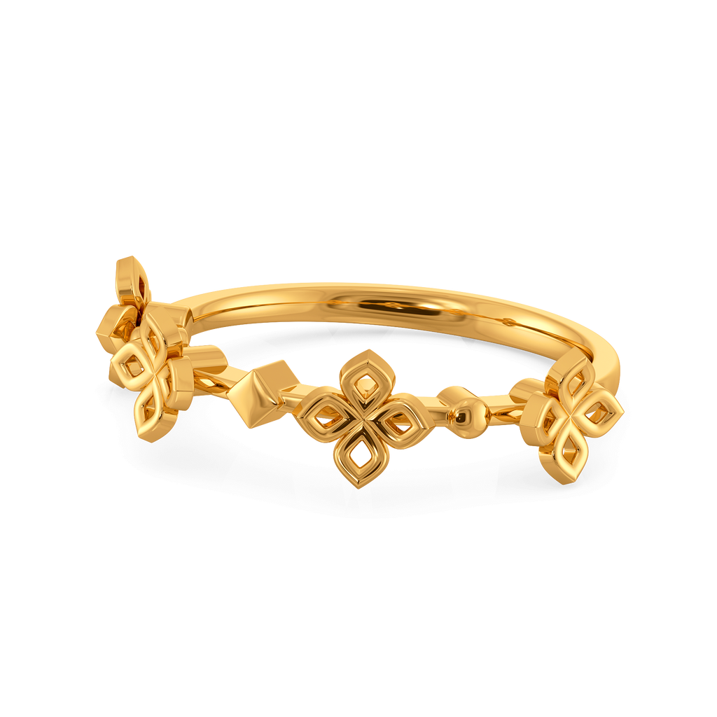 PLayful Lace Gold Rings alternate view 2