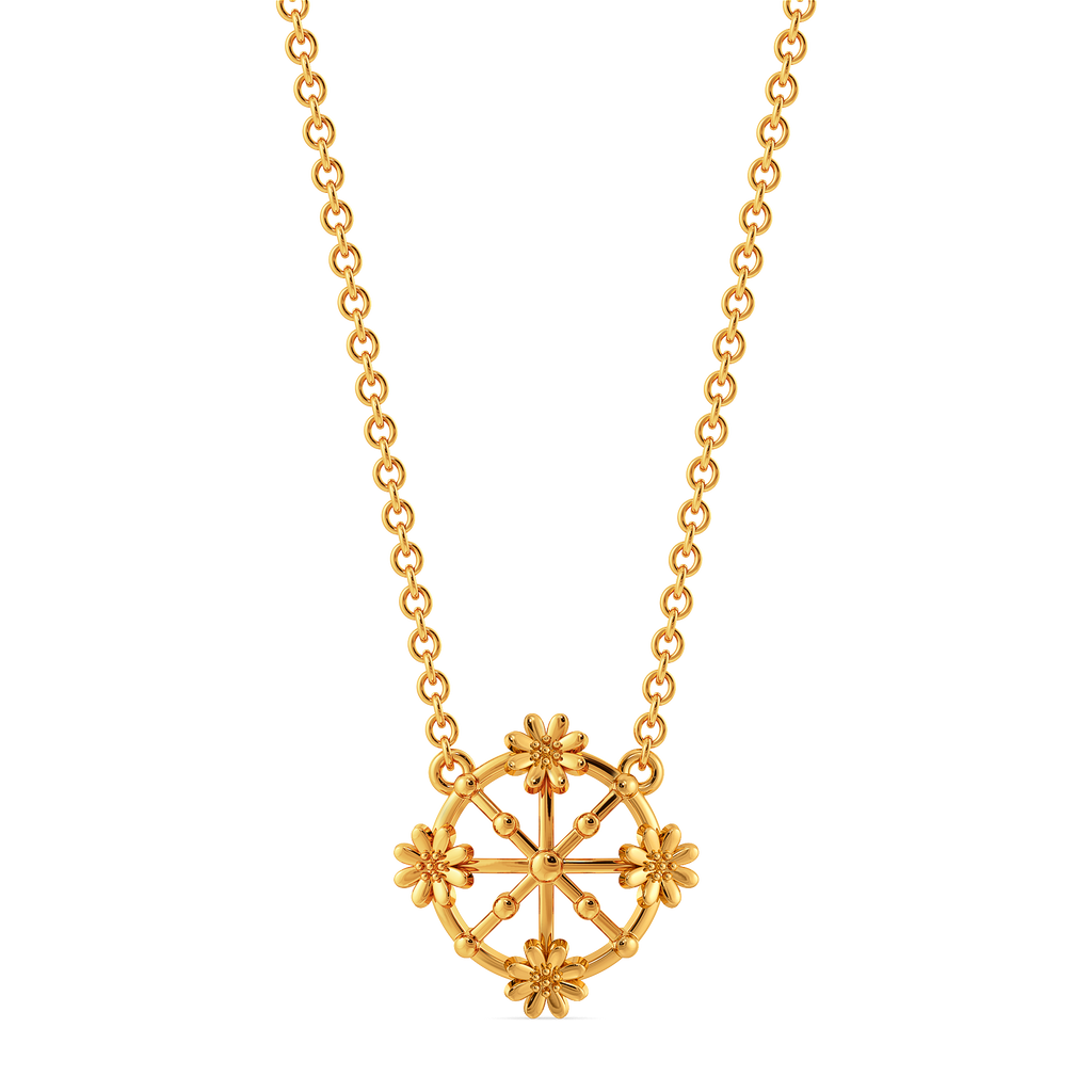 Pretty in Lace Gold Necklaces