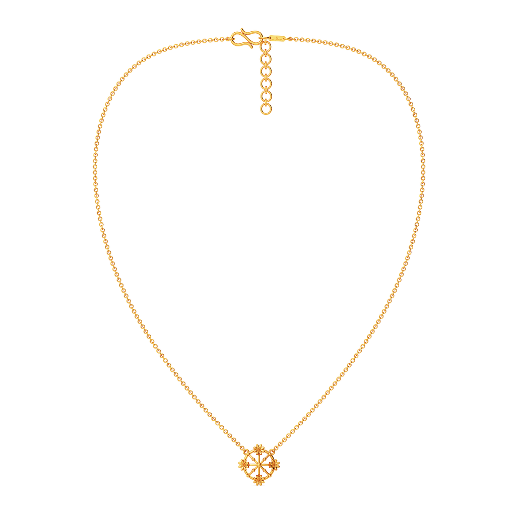 Pretty in Lace Gold Necklaces