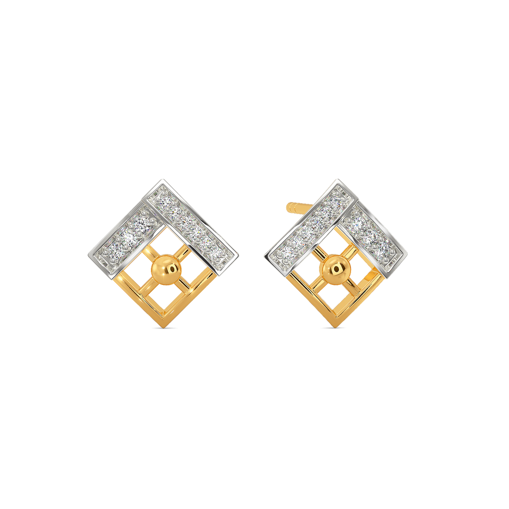 Heritage Meets Rebellion Diamond Earrings