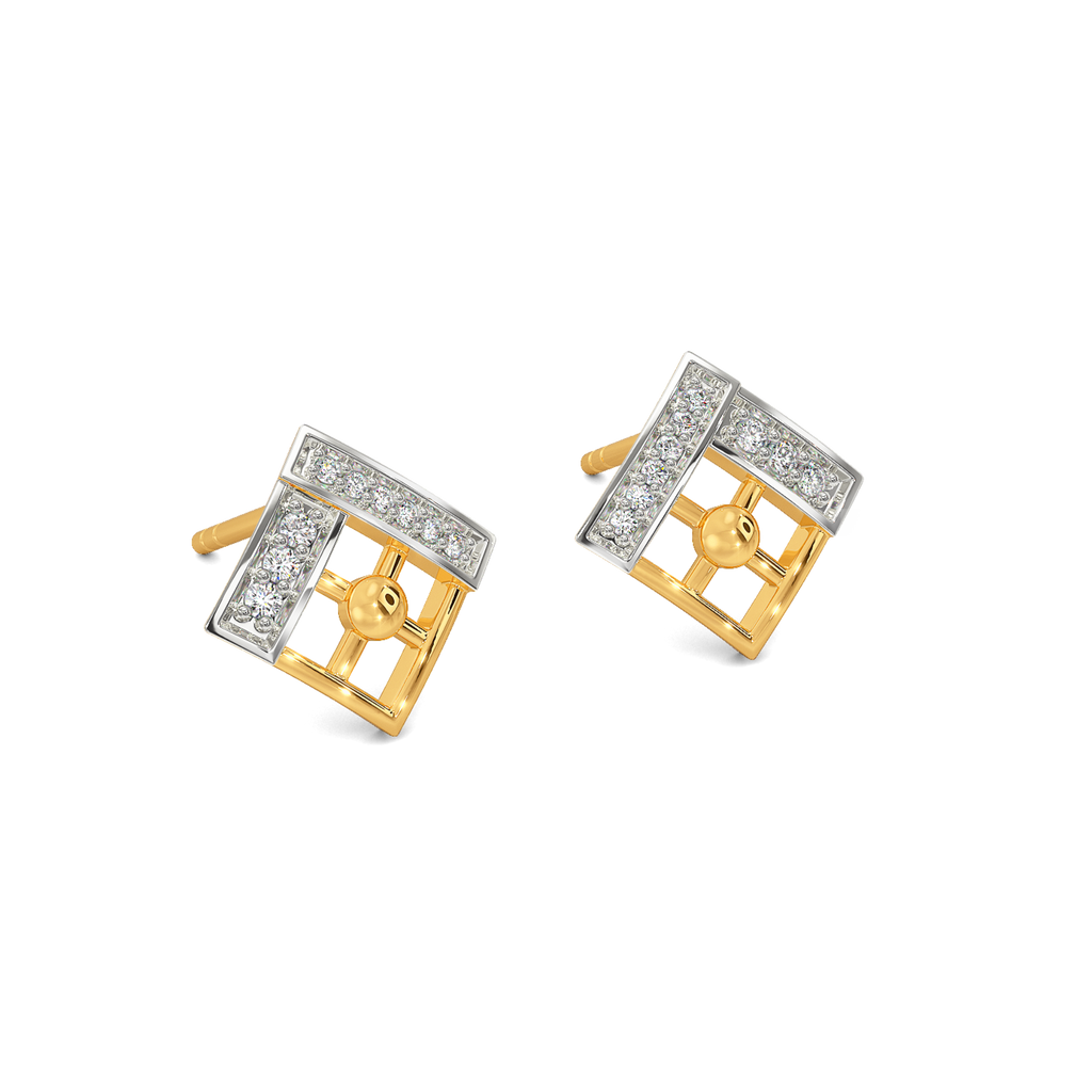 Heritage Meets Rebellion Diamond Earrings
