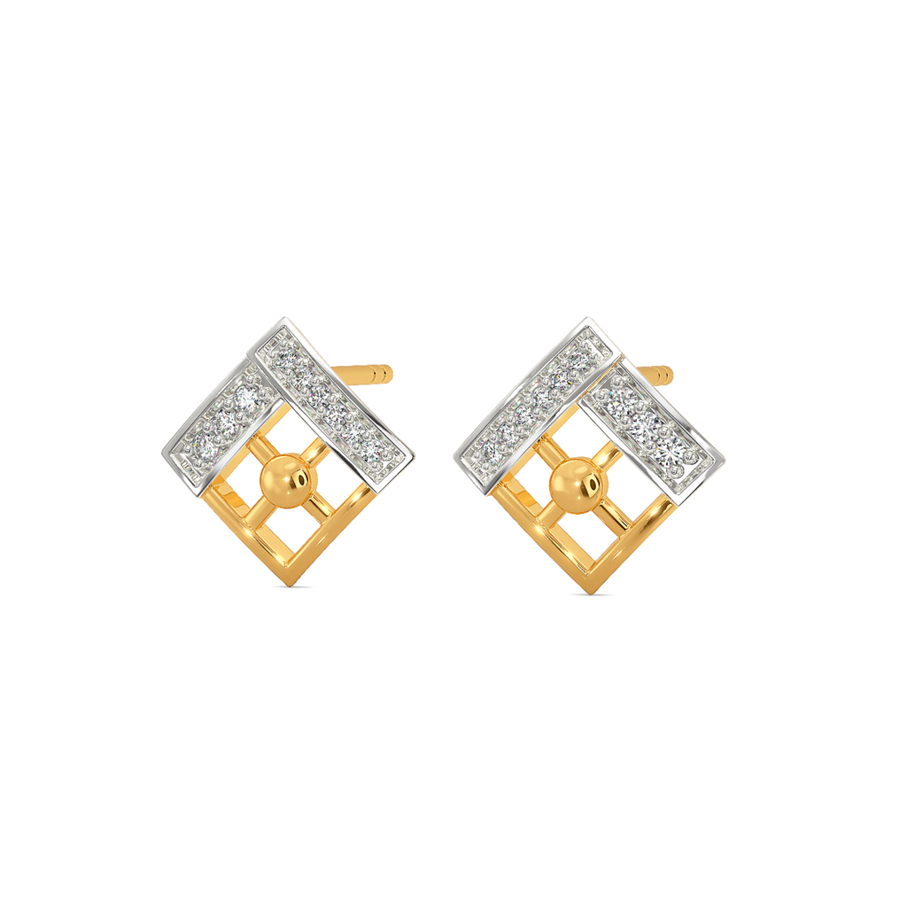 Heritage Meets Rebellion Diamond Earrings