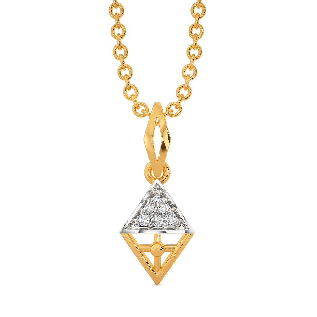 Plaid Soul Diamond Pendants