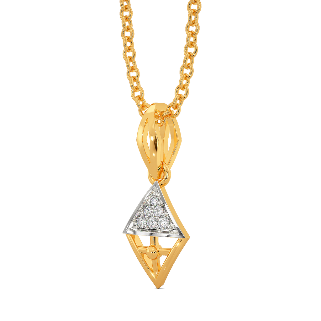 Plaid Soul Diamond Pendants