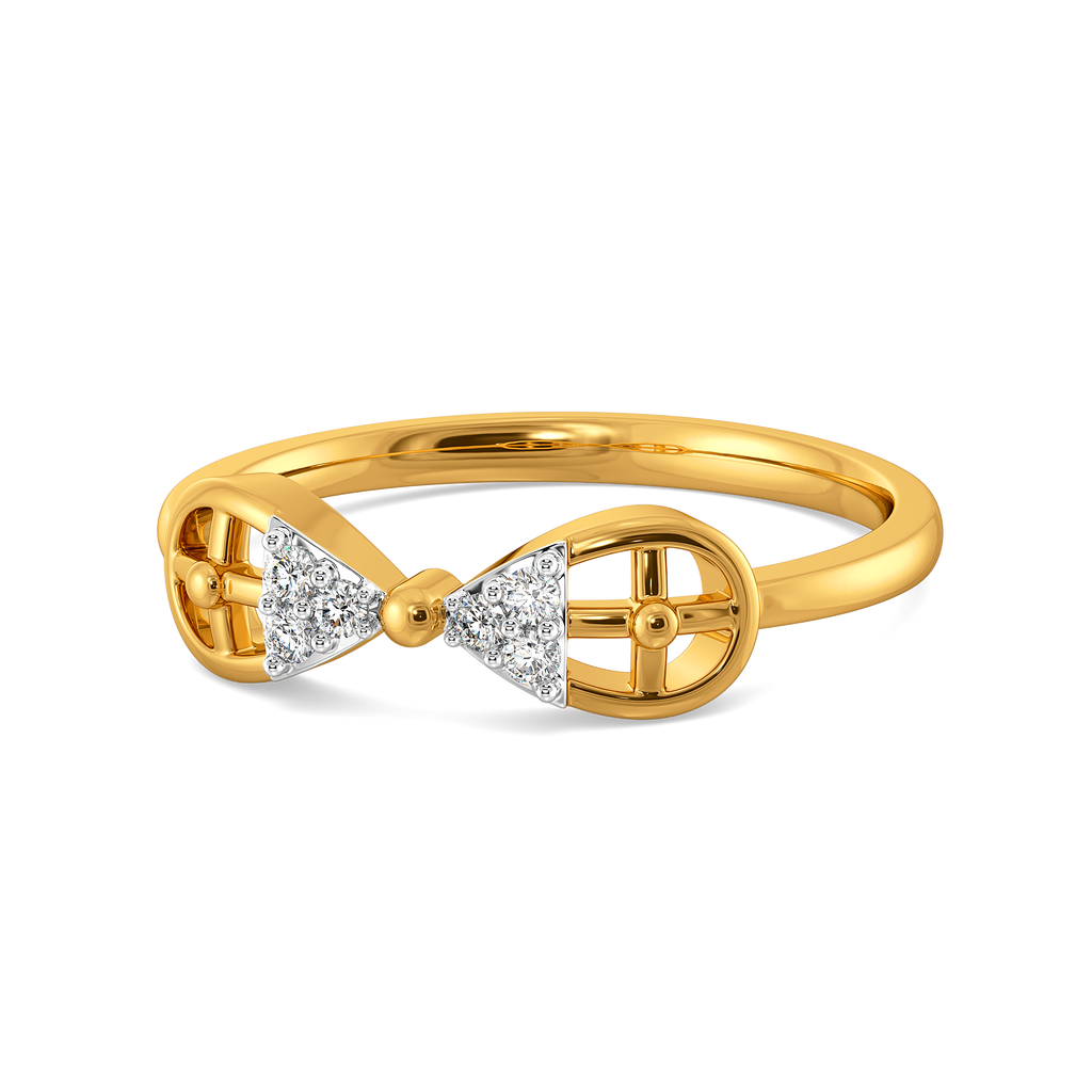Wrapped in Plaid Diamond Rings alternate view 2