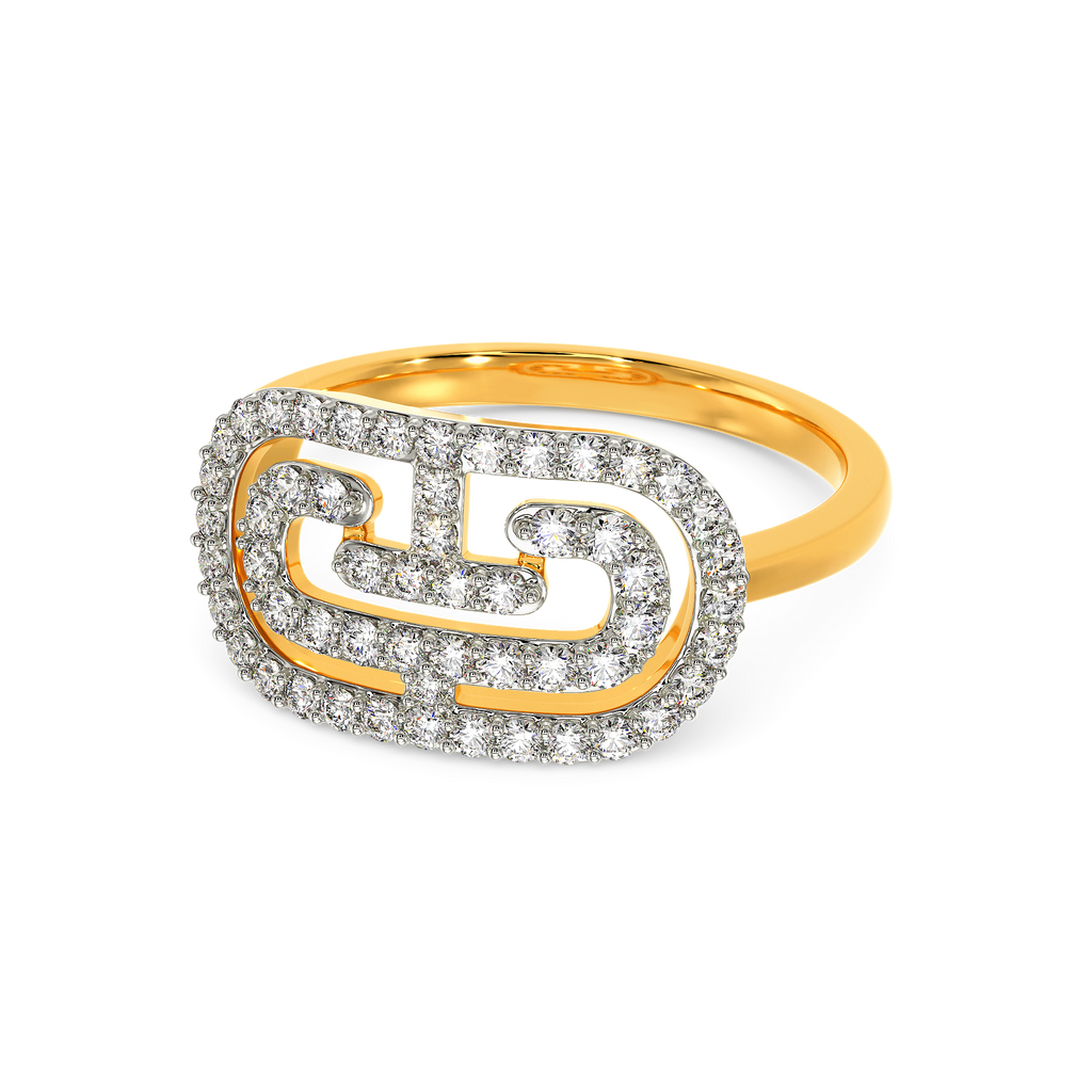 Make a Print Statement Diamond Rings alternate view 2