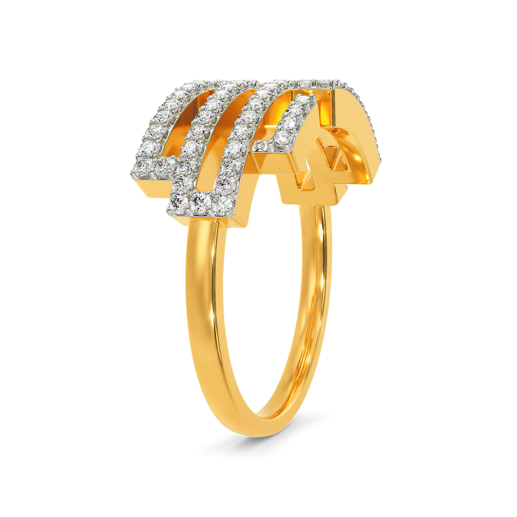 Glitch Effect Diamond Rings image