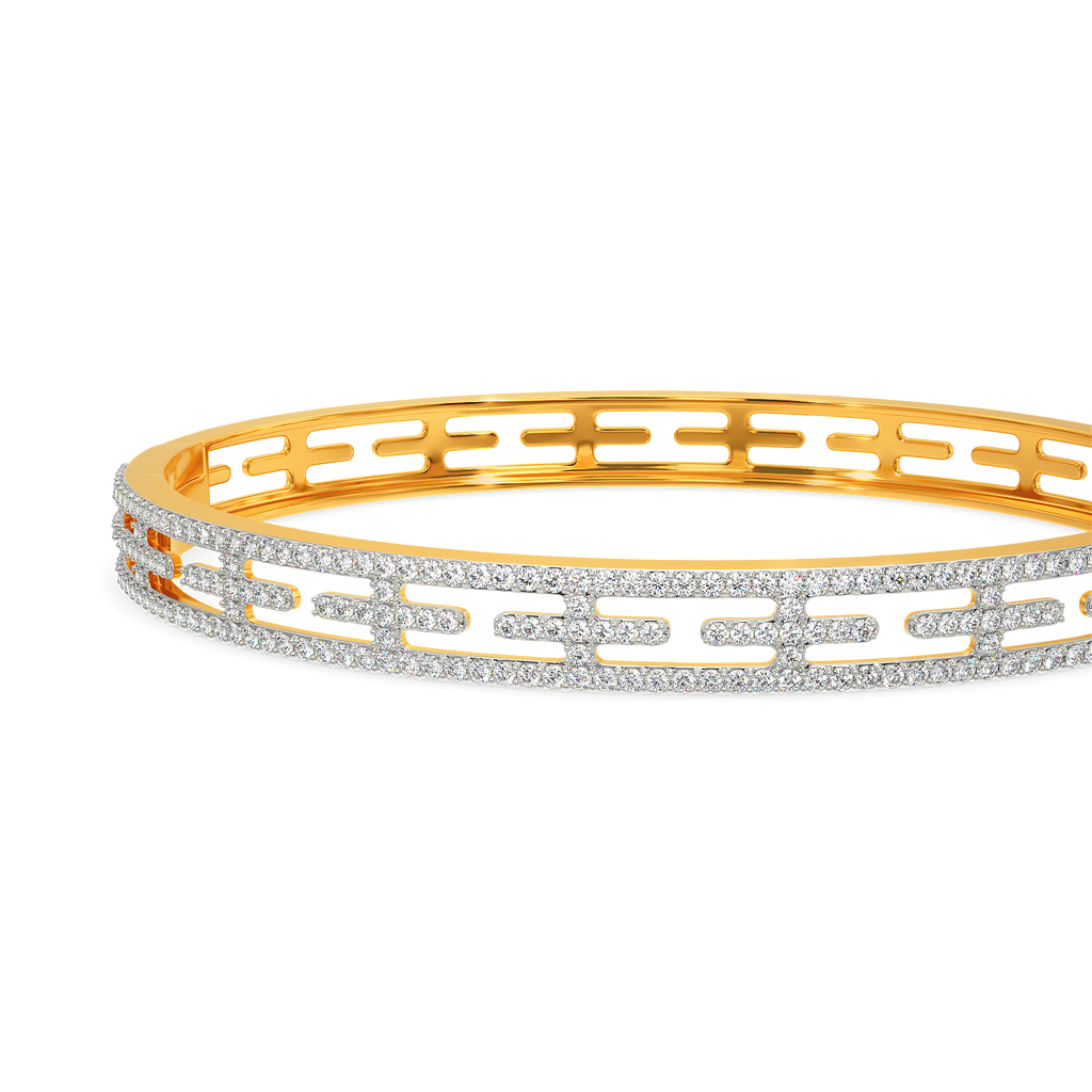 Print Magic Diamond Bangles