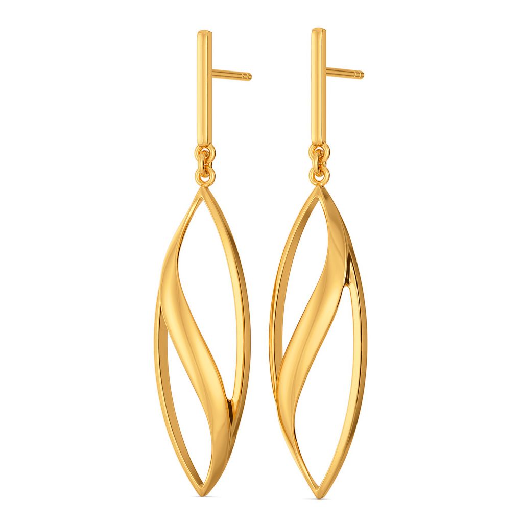 The Cool Lopsided Gold Earrings