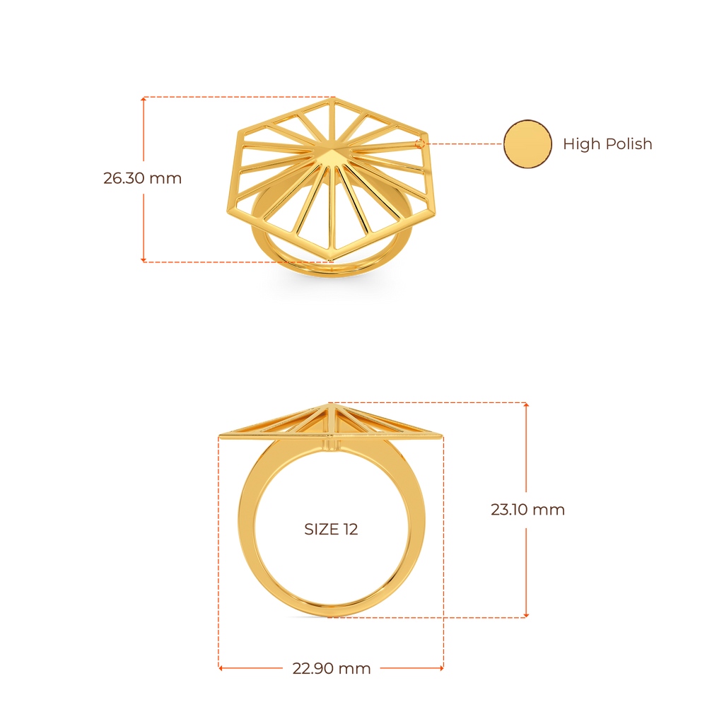 Perfect For Me Gold Rings image