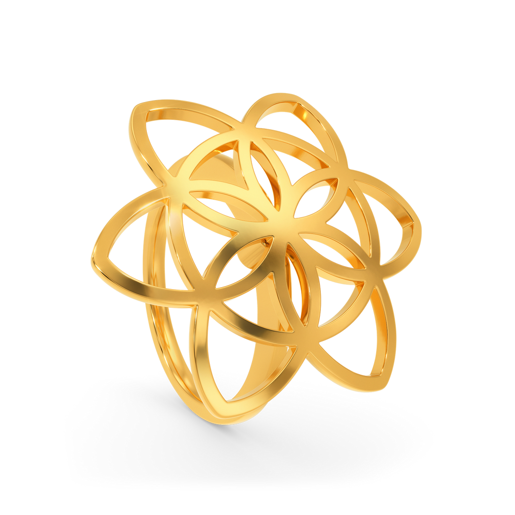 Song Of The Stars Gold Rings image