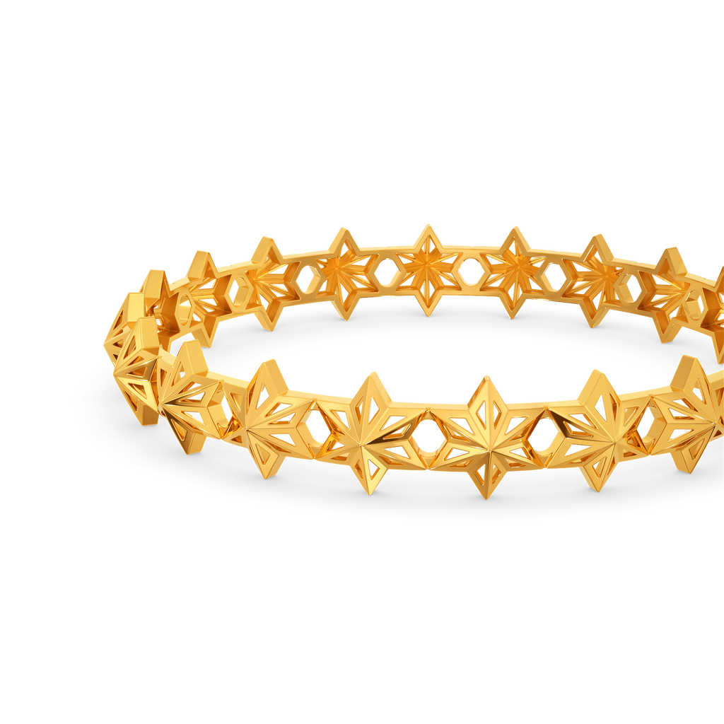 Stardom Gold Bangles