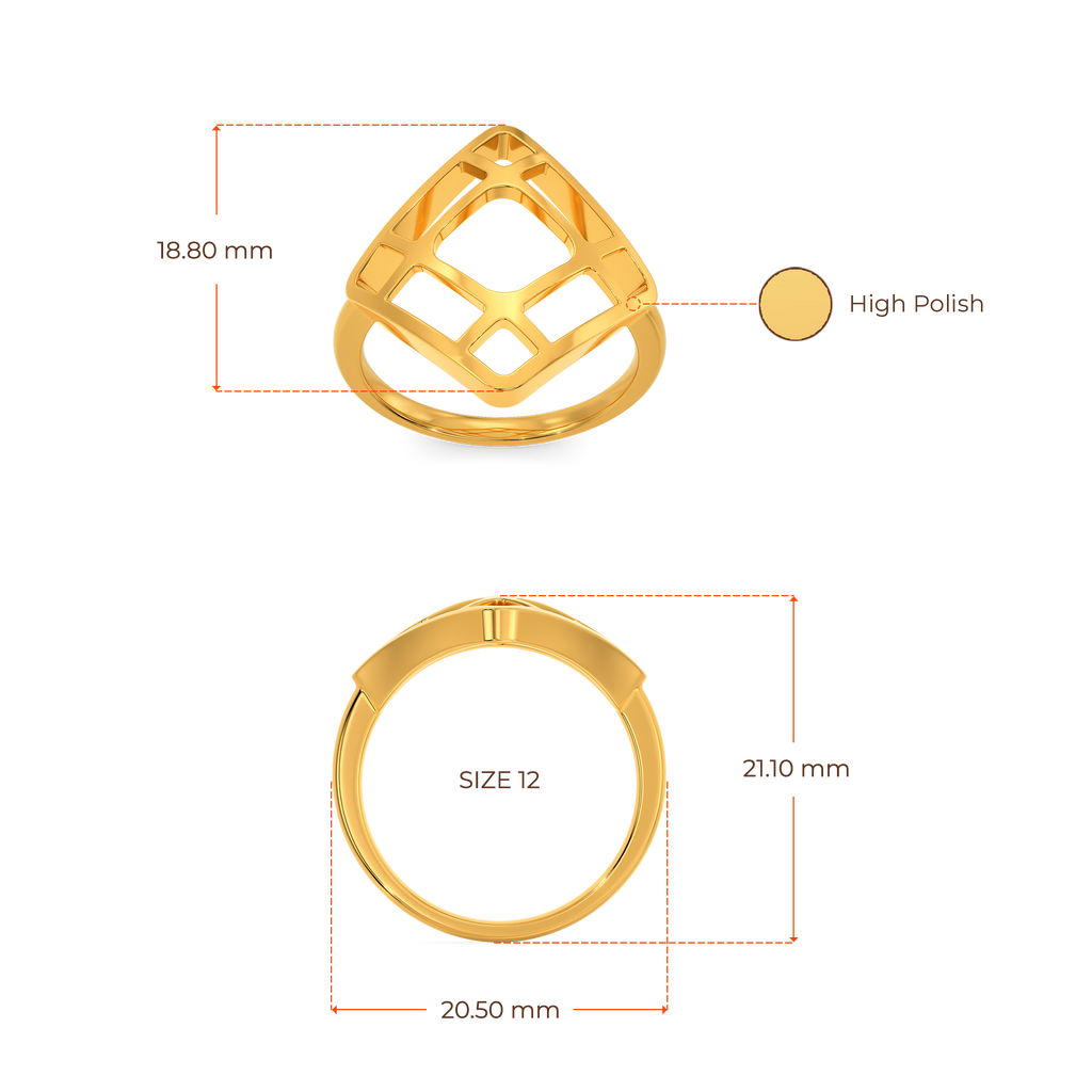 Your Cut Out Story Gold Rings image