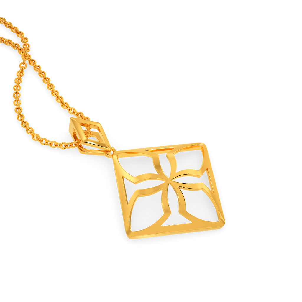 Perfect Cut Gold Pendants