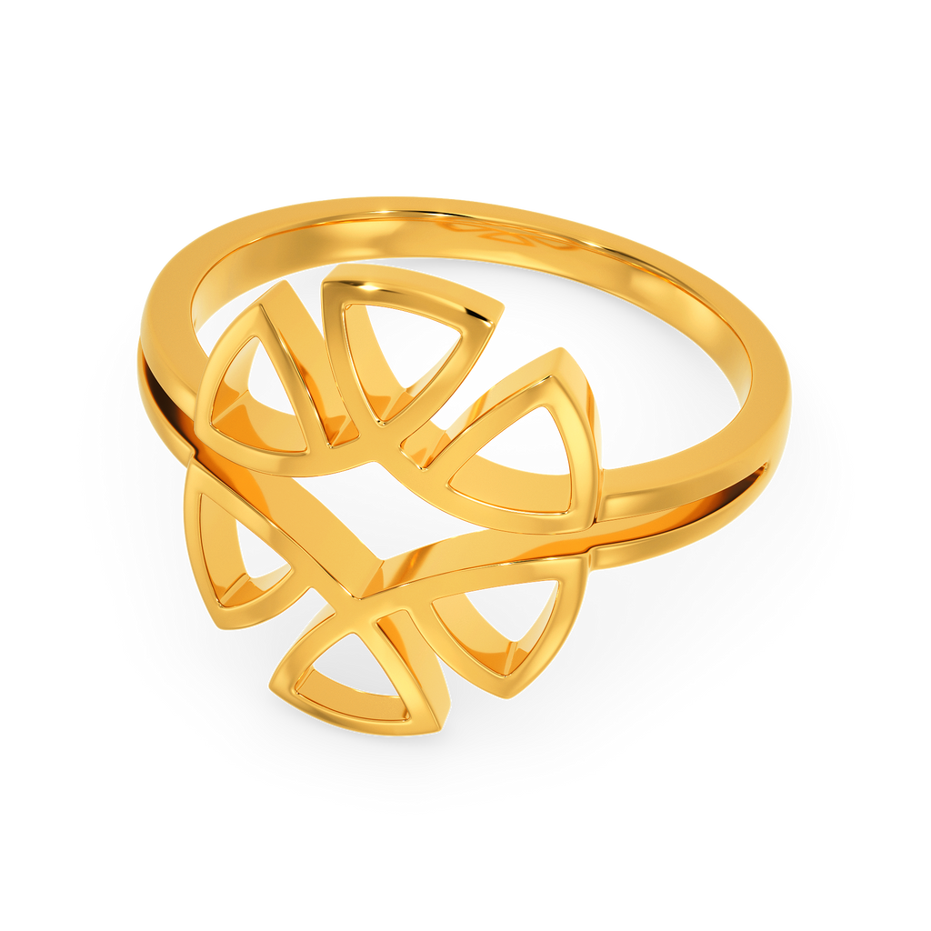 Take On The Cut Out Gold Rings alternate view 2