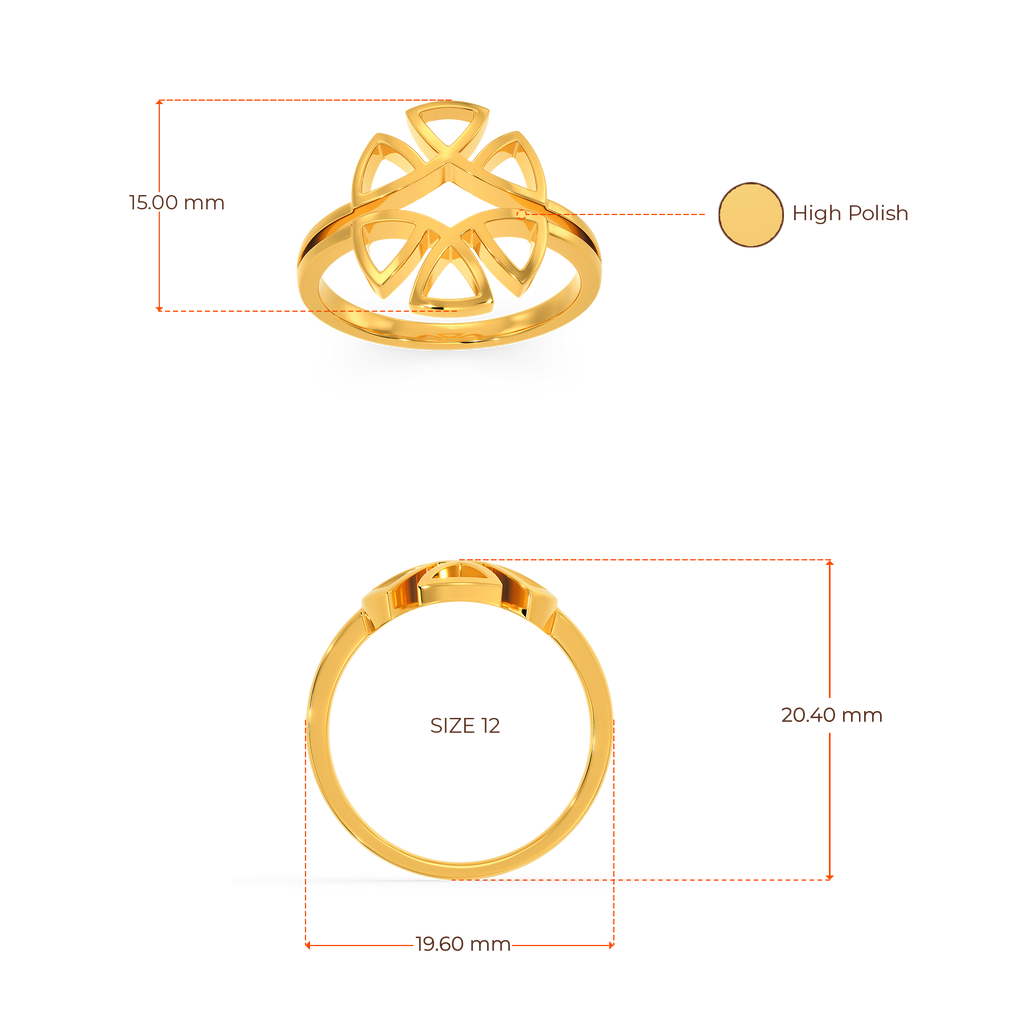 Take On The Cut Out Gold Rings image