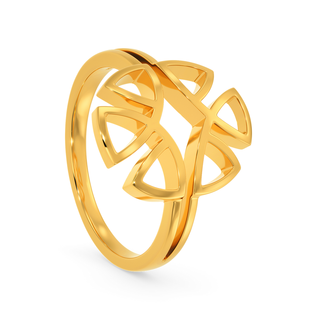 Take On The Cut Out Gold Rings image