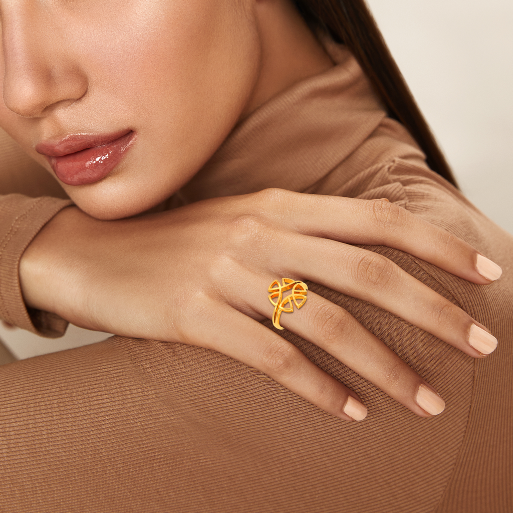 Take On The Cut Out Gold Rings alternate view 1