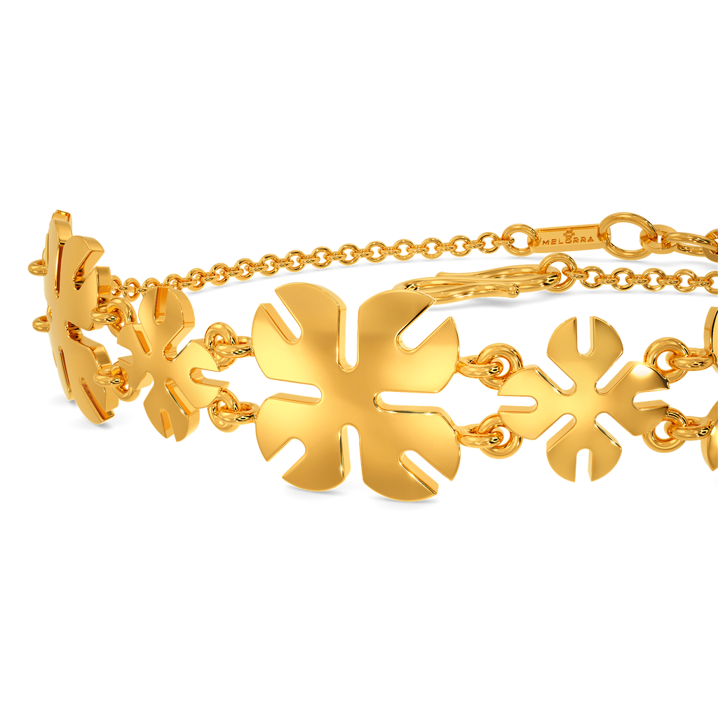 Slitly Unwind Gold Bracelets