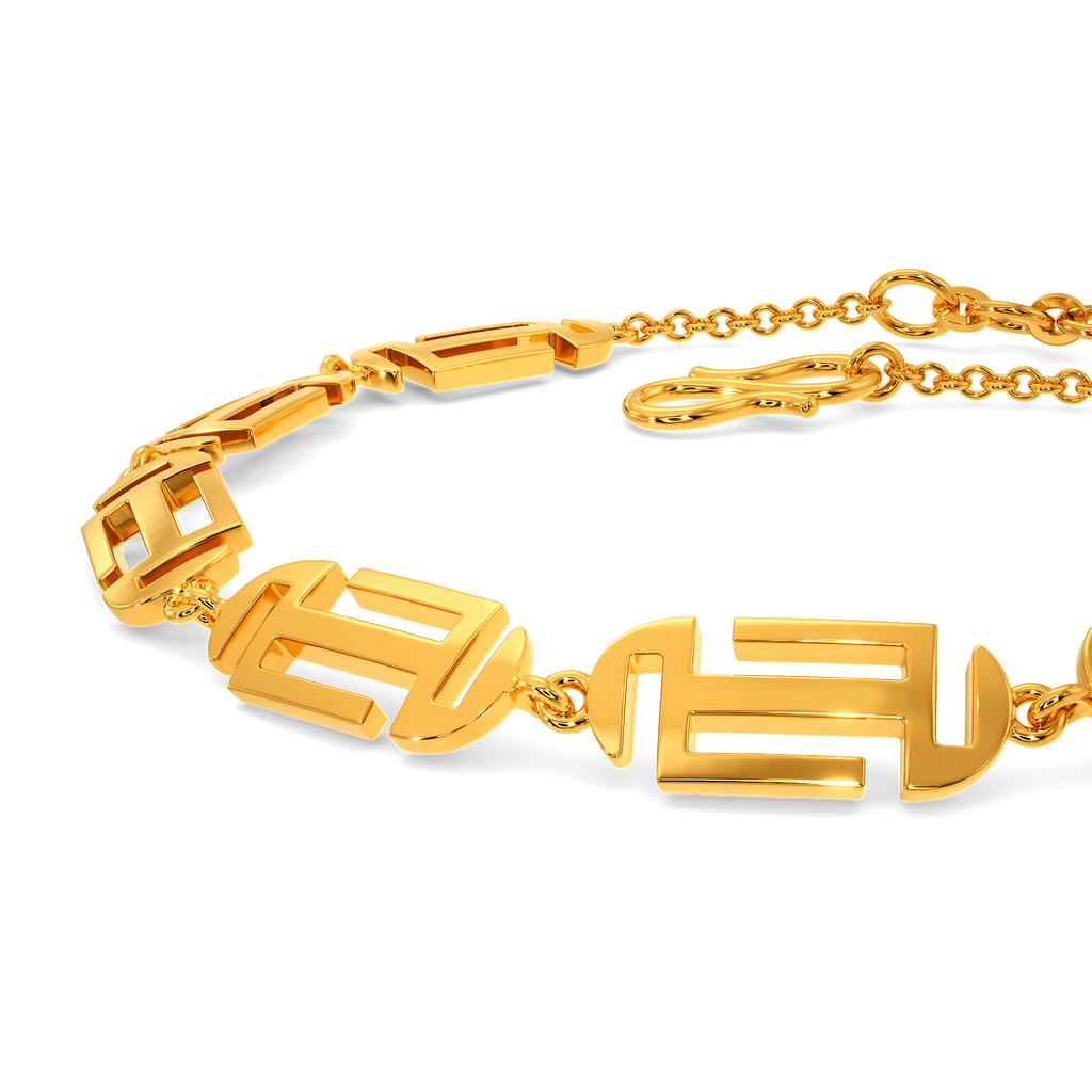 Crazy Kuts Gold Bracelets