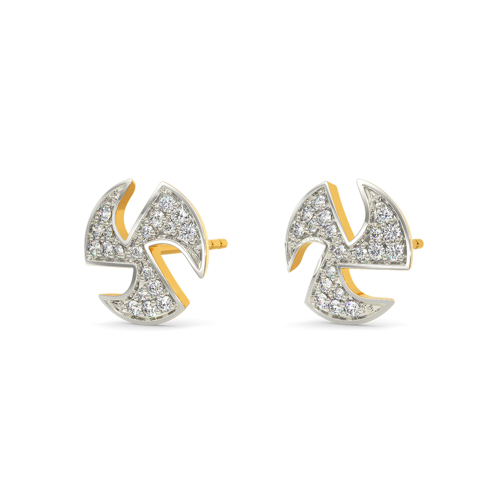 Bold Show Diamond Earrings