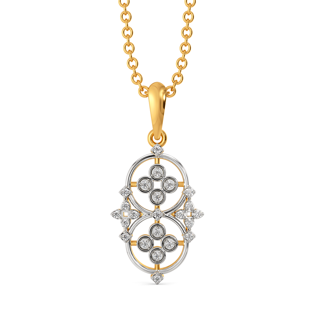 Summer Boudoir Lace Diamond Pendants